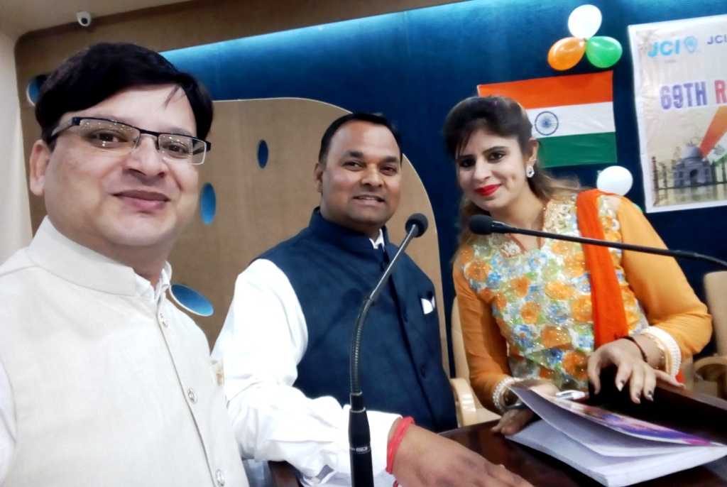 Republic Day Celebration In  JCI Raipur Super Chapter Group 
