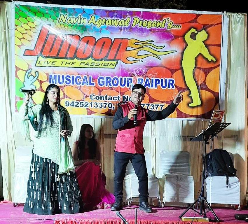 MARRIAGE RECEPTION EVENT DONE AT KHARUN MARRIAGE PALACE RAIPURA